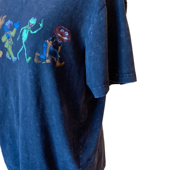 The Muppet Show - CHARCOAL DISTRESSED WASH -  T Shirt - Medium - Picture 6 of 12